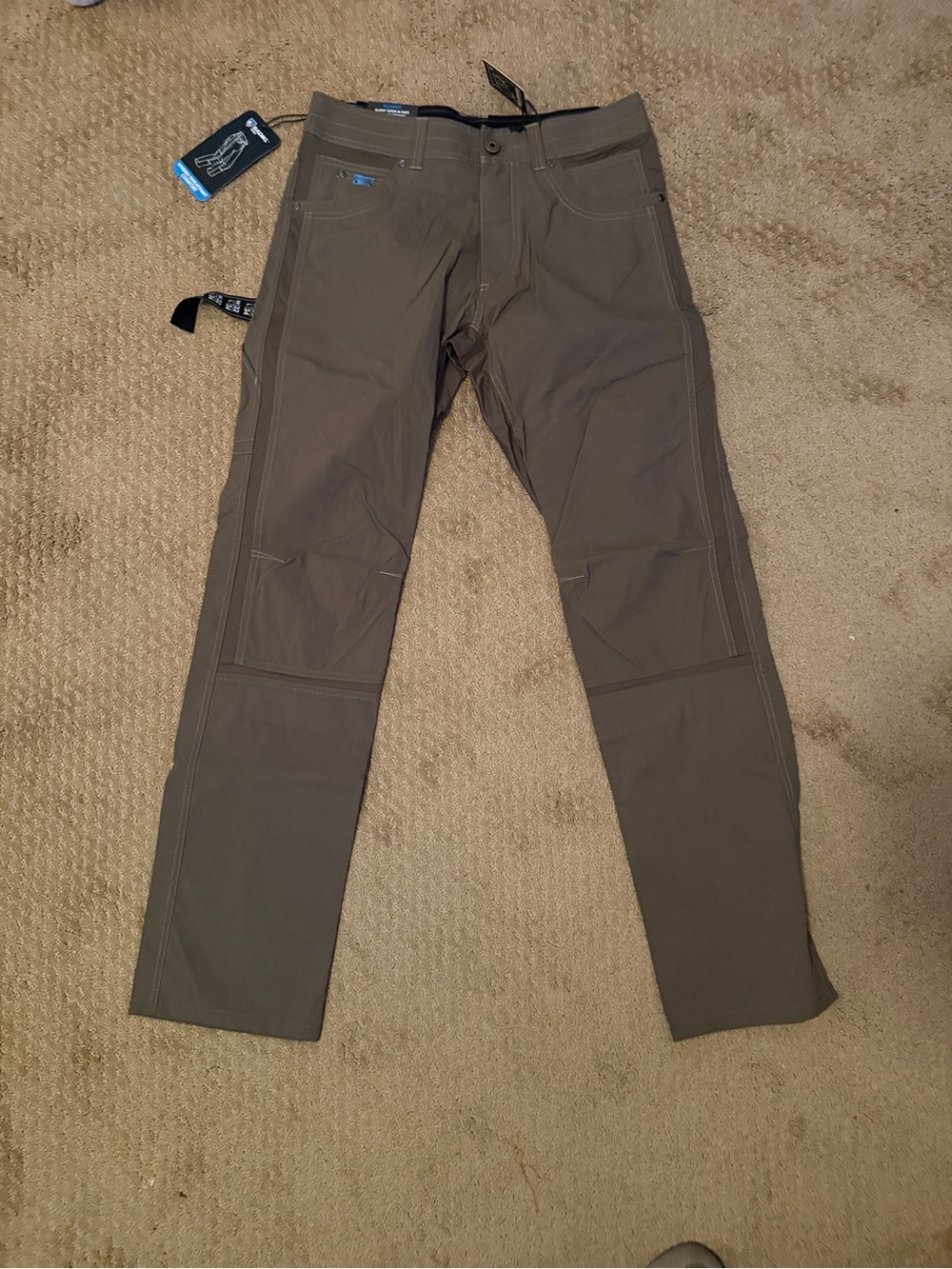 Kuhl Men's Cargo Pants in Olive/Brown